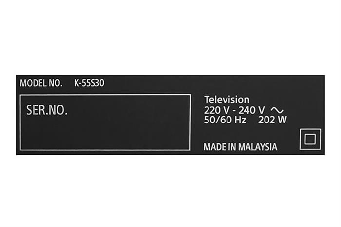 Google Tivi Sony 4K 55 Inch K-55S30